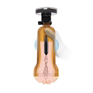 ZOLO Vibrating Mountable Stroker THE PERSONAL TRAINER Masturbator Zolo (ABS)